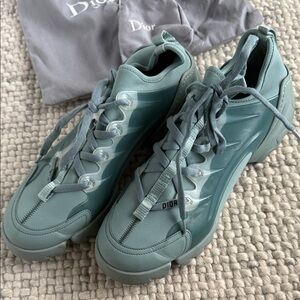 Dior Teal Sneakers